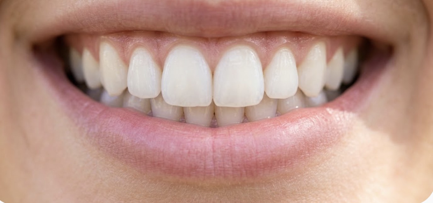 Unmarked smile photo used as the baseline for smile-design analysis